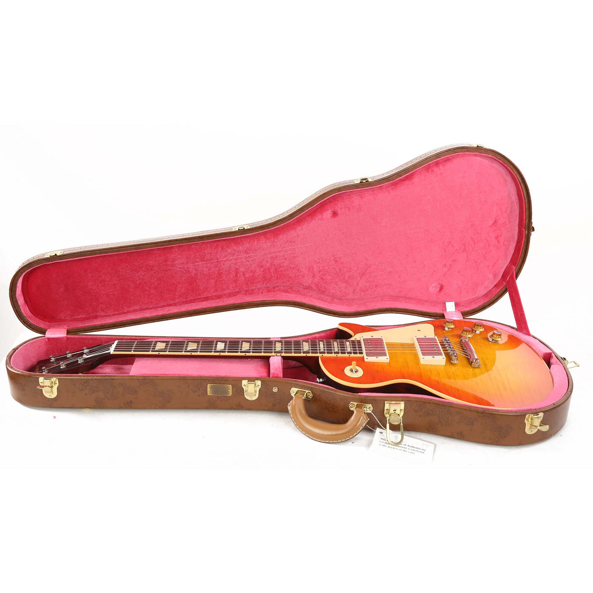 Gibson Custom Shop 60th Anniversary 1960 Les Paul Standard V2 VOS Orange Lemon Fade — 8