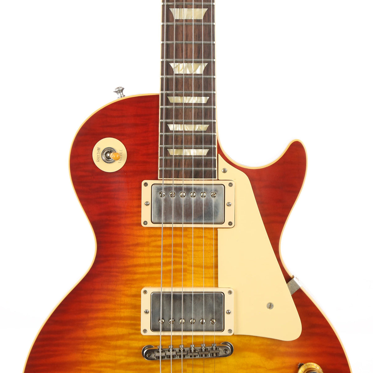 Gibson Custom Shop 60th Anniversary 1960 Les Paul Standard V3 VOS Wide Tomato Burst — 6