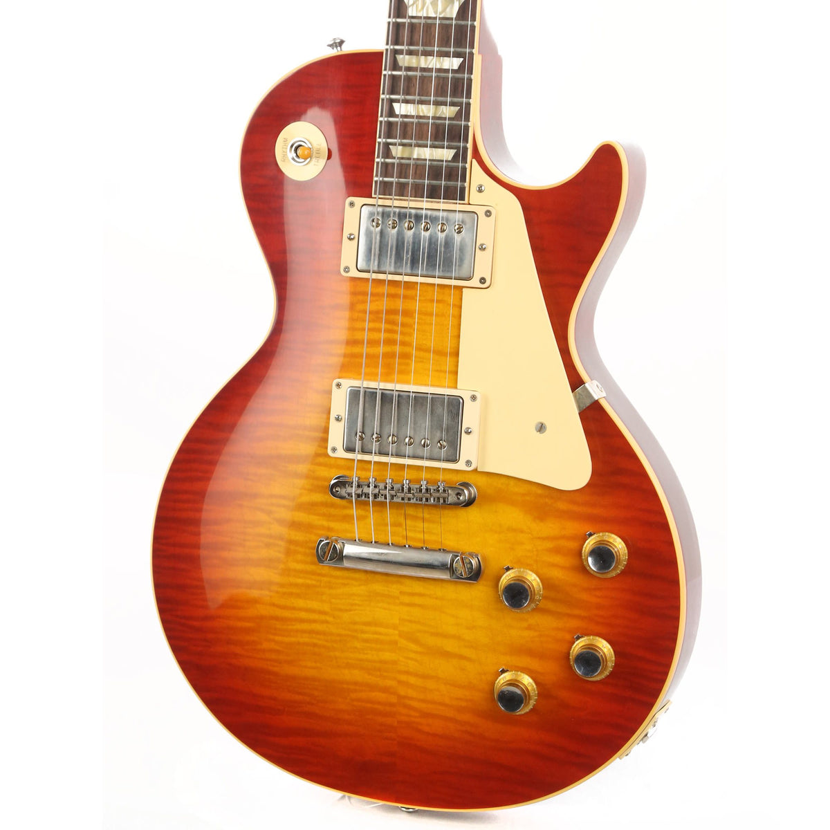 Gibson Custom Shop 60th Anniversary 1960 Les Paul Standard V3 VOS Wide Tomato Burst — 7