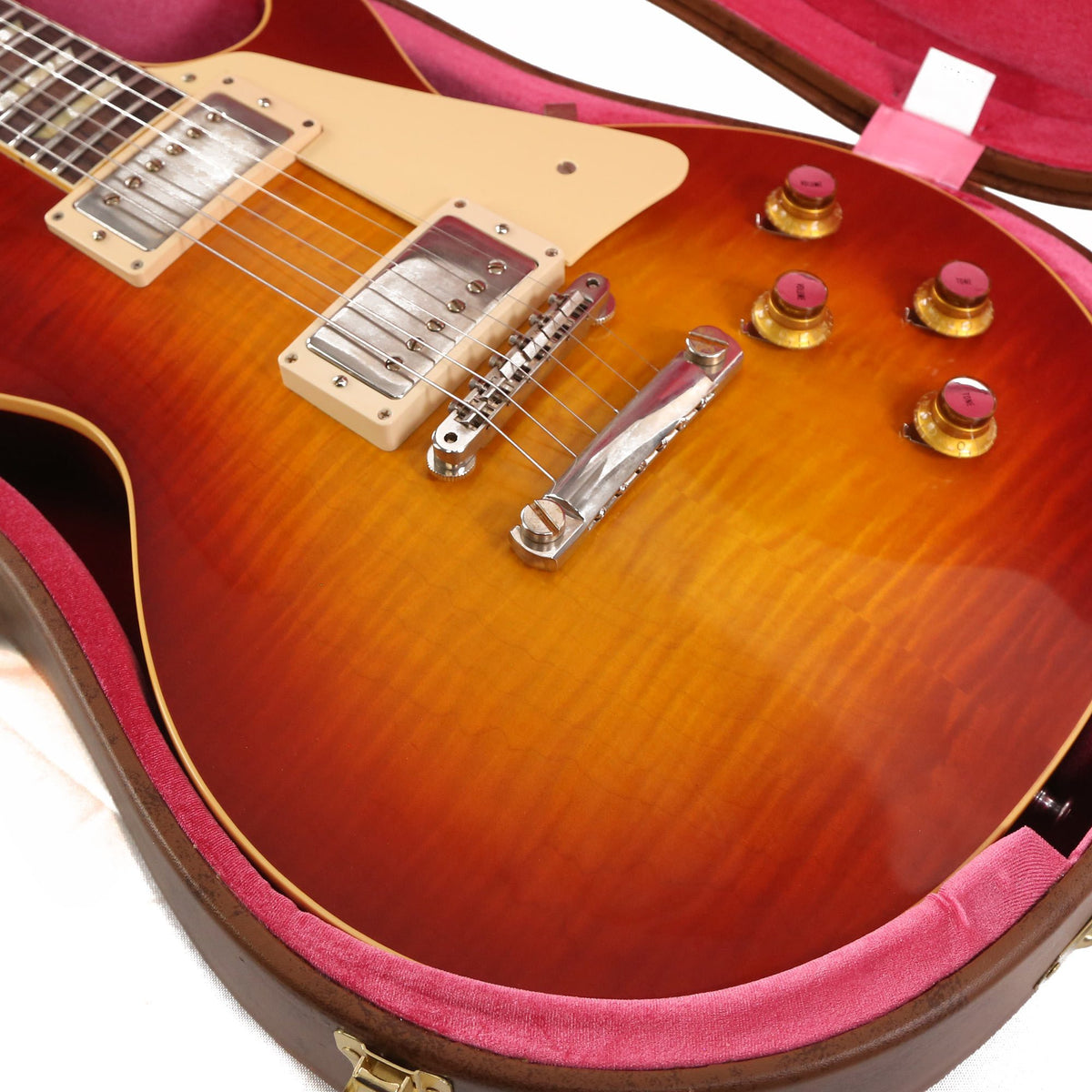 Gibson Custom Shop 60th Anniversary 1960 Les Paul Standard V3 VOS Wide Tomato Burst — 8