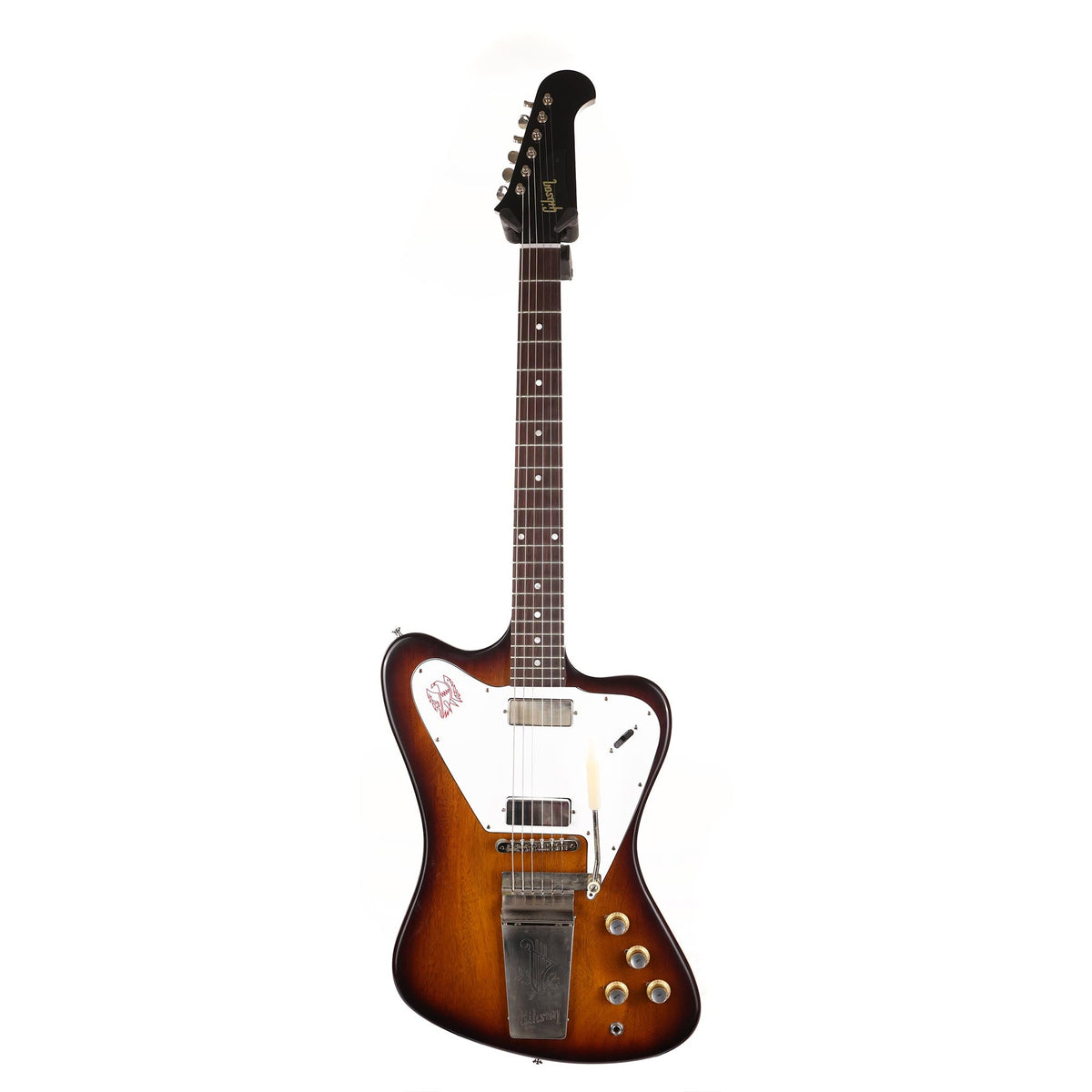 Gibson Custom Shop 1965 Non-Reverse Firebird V w/ Maestro Vibrola VOS Vintage Sunburst — 2