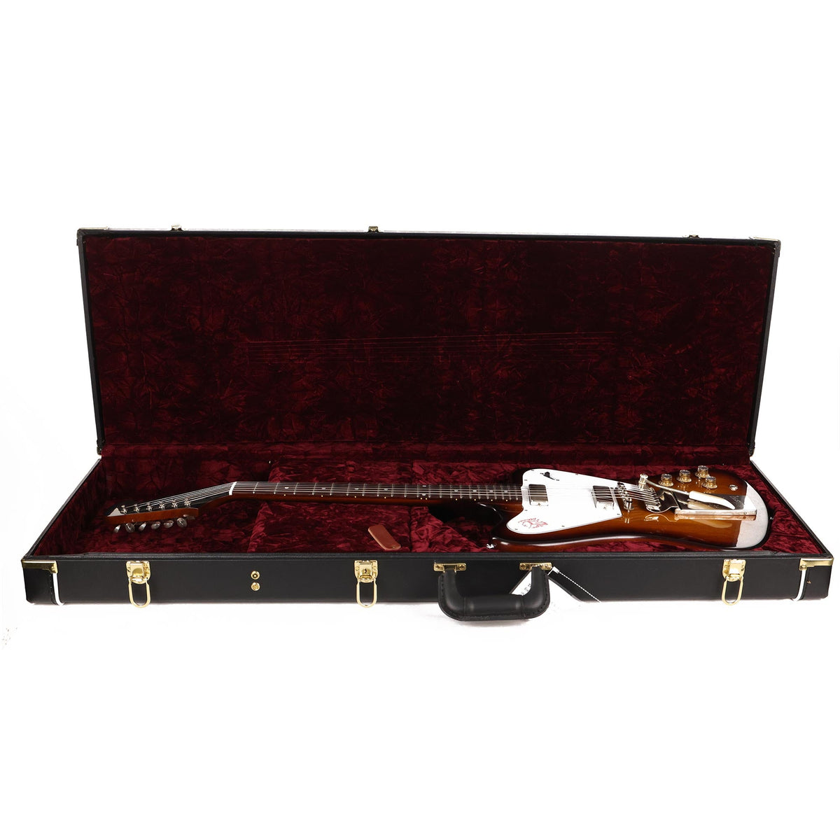 Gibson Custom Shop 1965 Non-Reverse Firebird V w/ Maestro Vibrola VOS Vintage Sunburst — 7