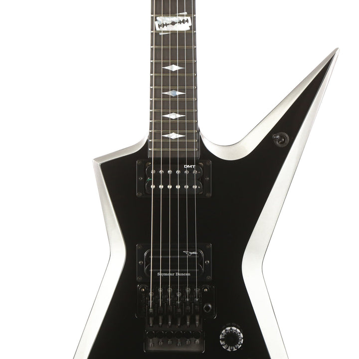 Dean USA Dime Stealth Floyd Black with Silver Bevels