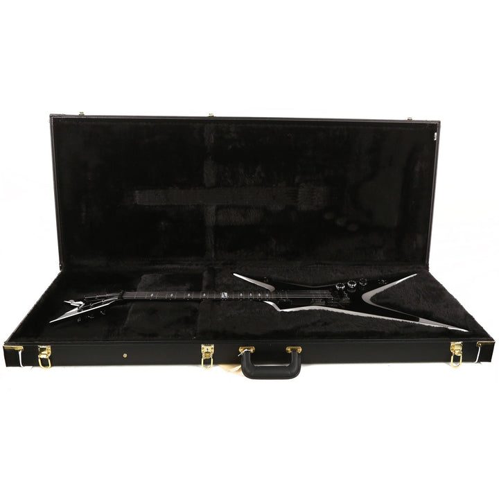 Dean USA Dime Stealth Floyd Black with Silver Bevels