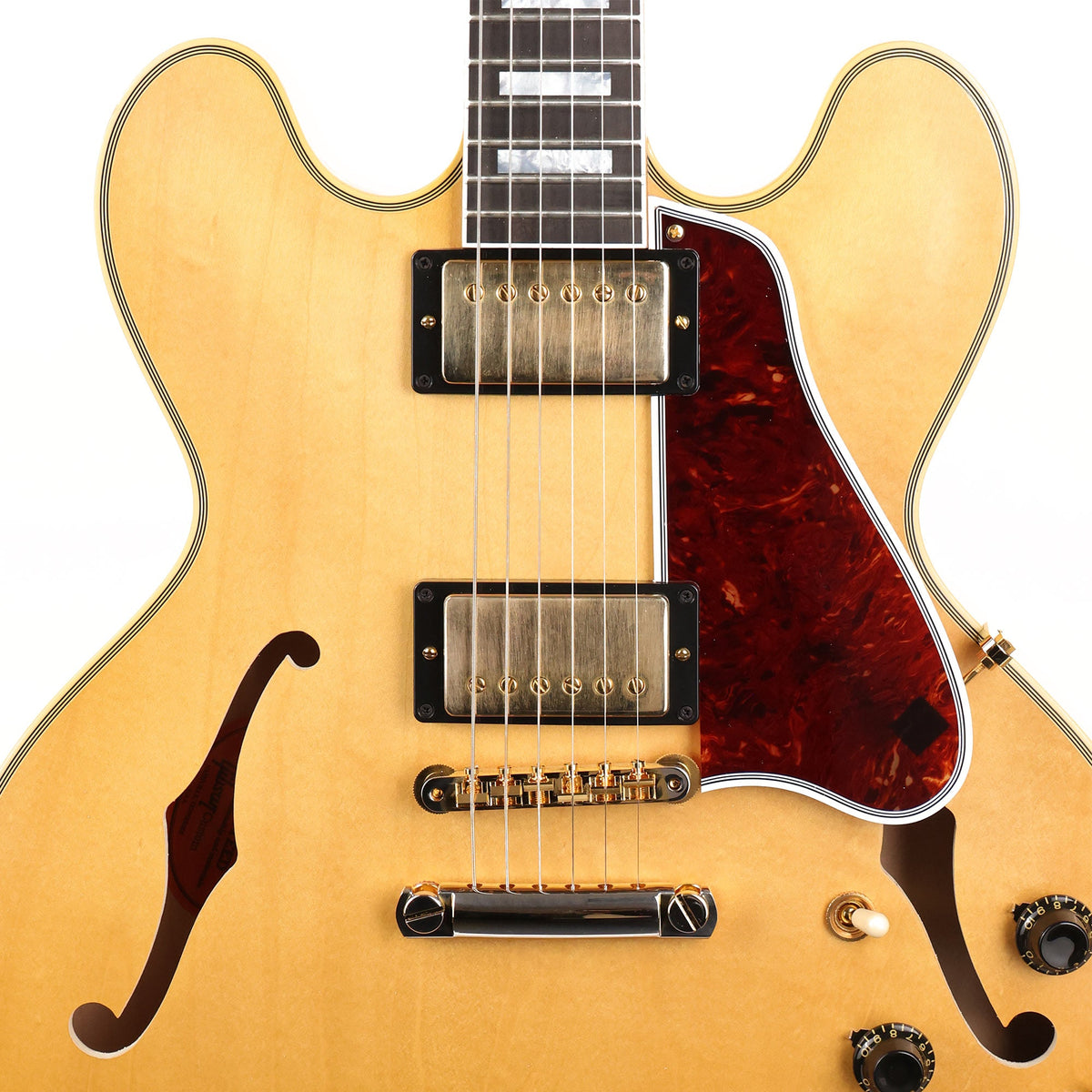 Gibson Custom Shop 1959 ES-355 Reissue Stop Bar VOS Vintage Natural — 6