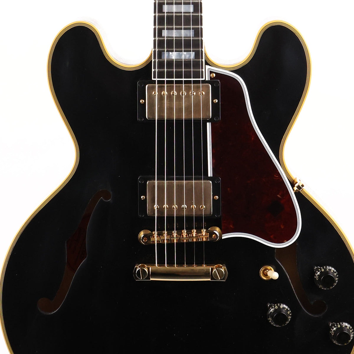 Gibson Custom Shop 1959 ES-355 Reissue Stop Bar VOS Ebony — 6