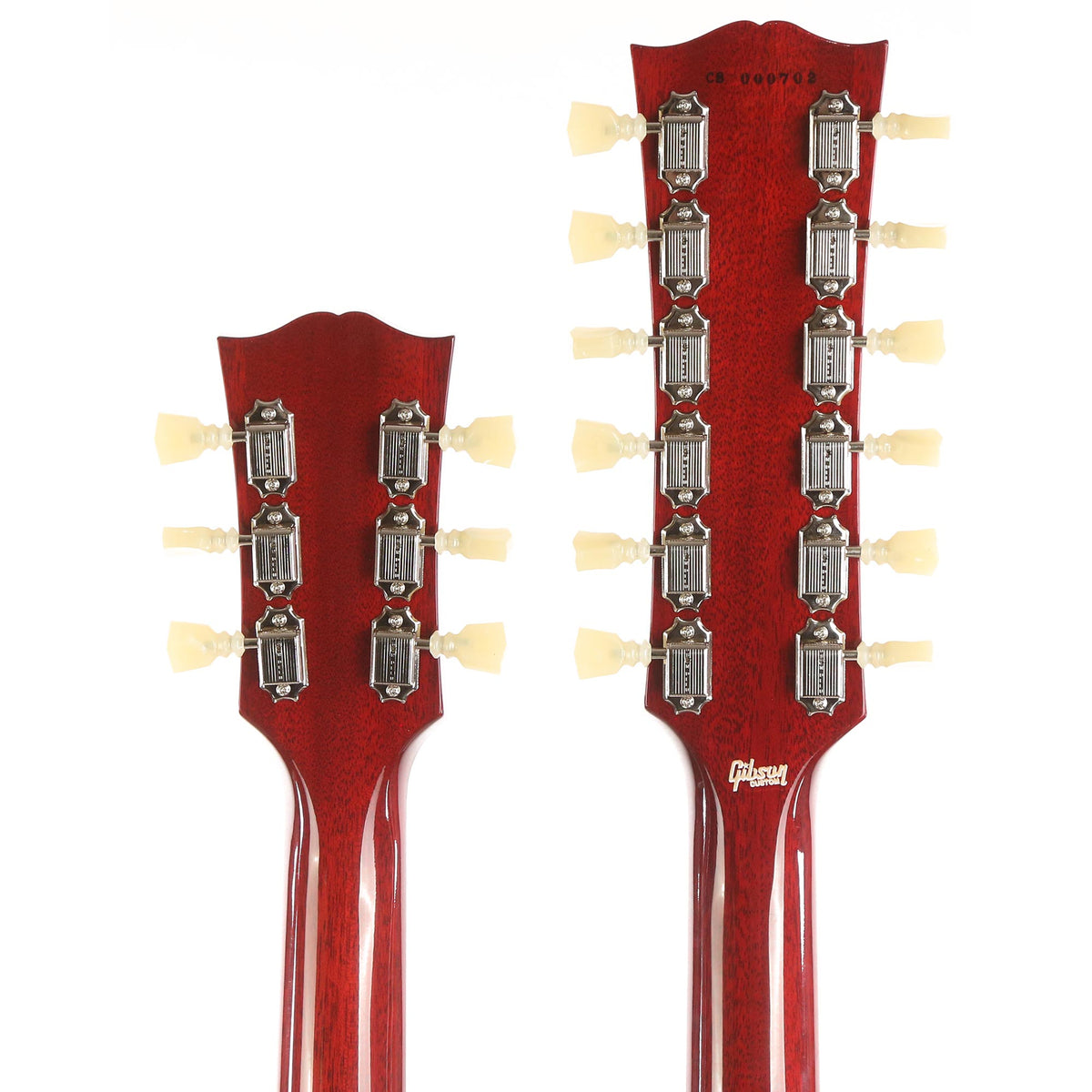 Gibson Custom Shop EDS-1275 Double Neck Cherry Red — 5