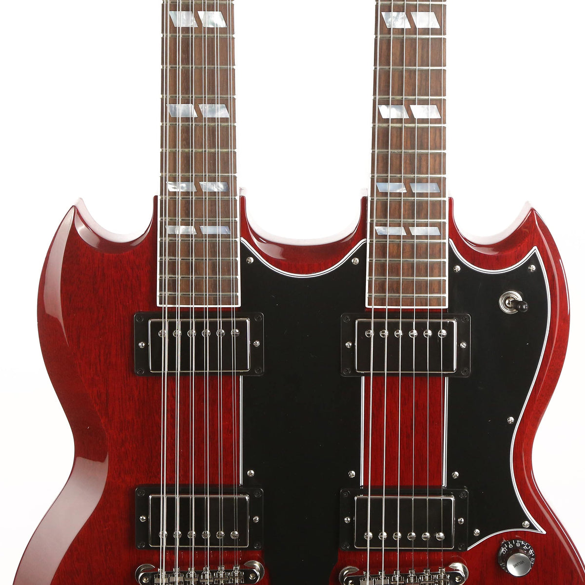 Gibson Custom Shop EDS-1275 Double Neck Cherry Red — 6