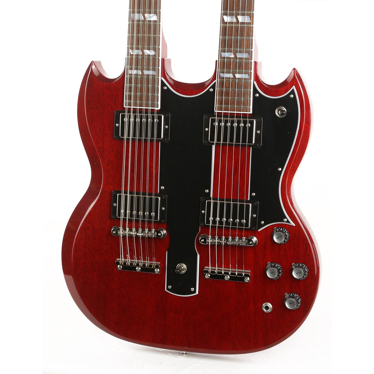 Gibson Custom Shop EDS-1275 Double Neck Cherry Red — 7