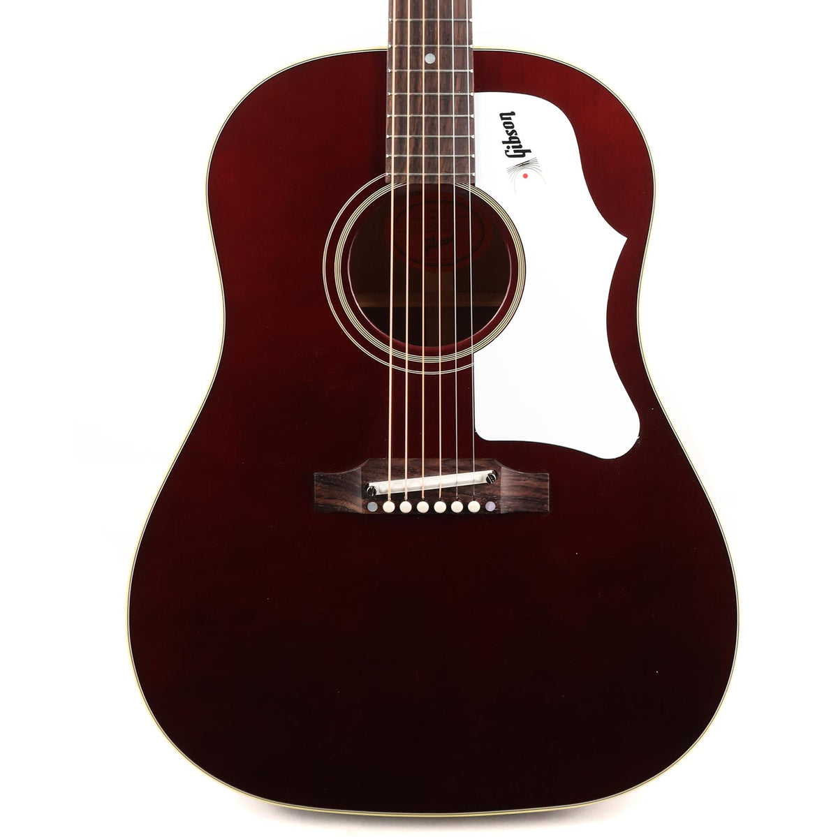 Gibson 60's J-45 Original Adjustable Saddle Wine Red — 1