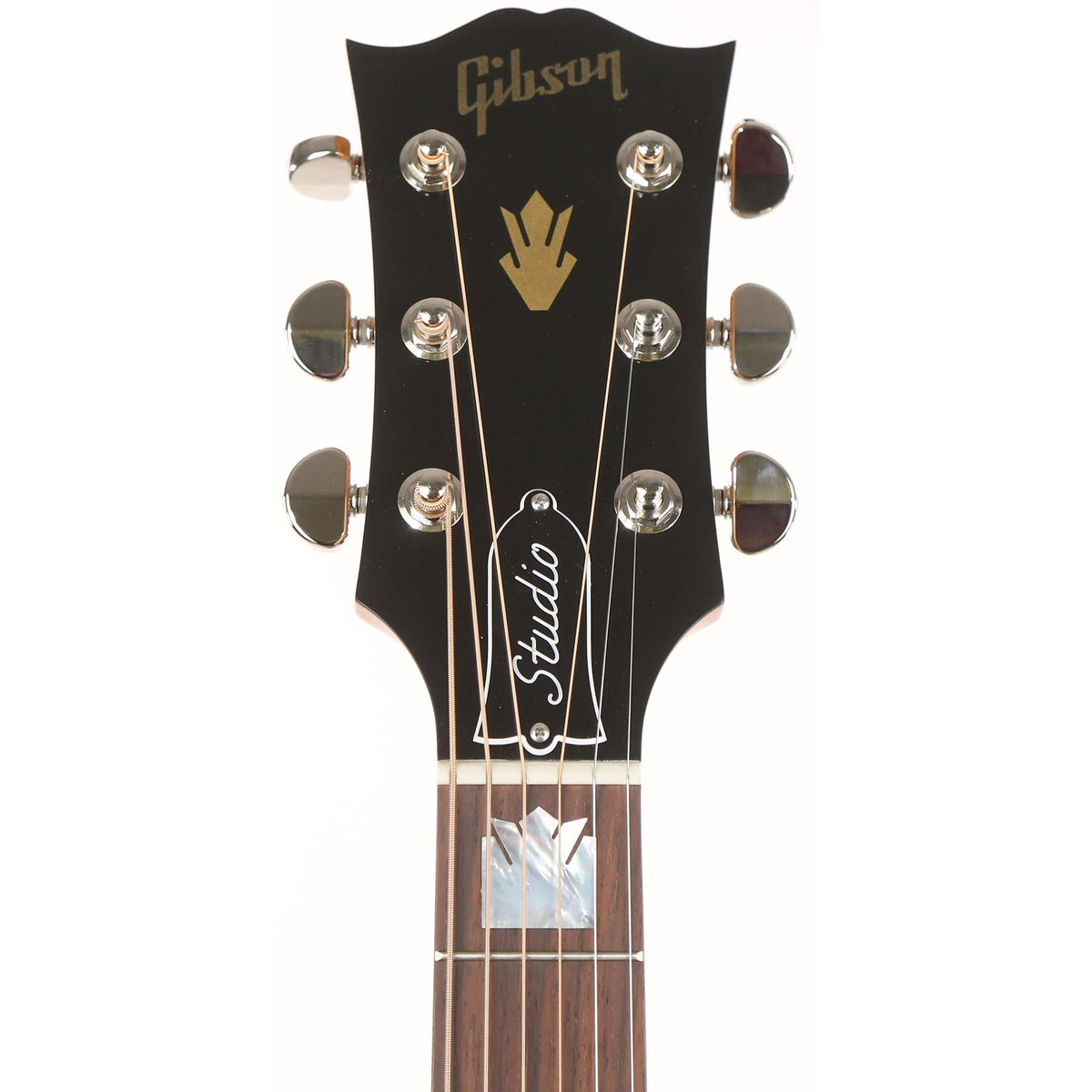 Gibson SJ-200 Studio Acoustic-Electric Rosewood Burst — 4