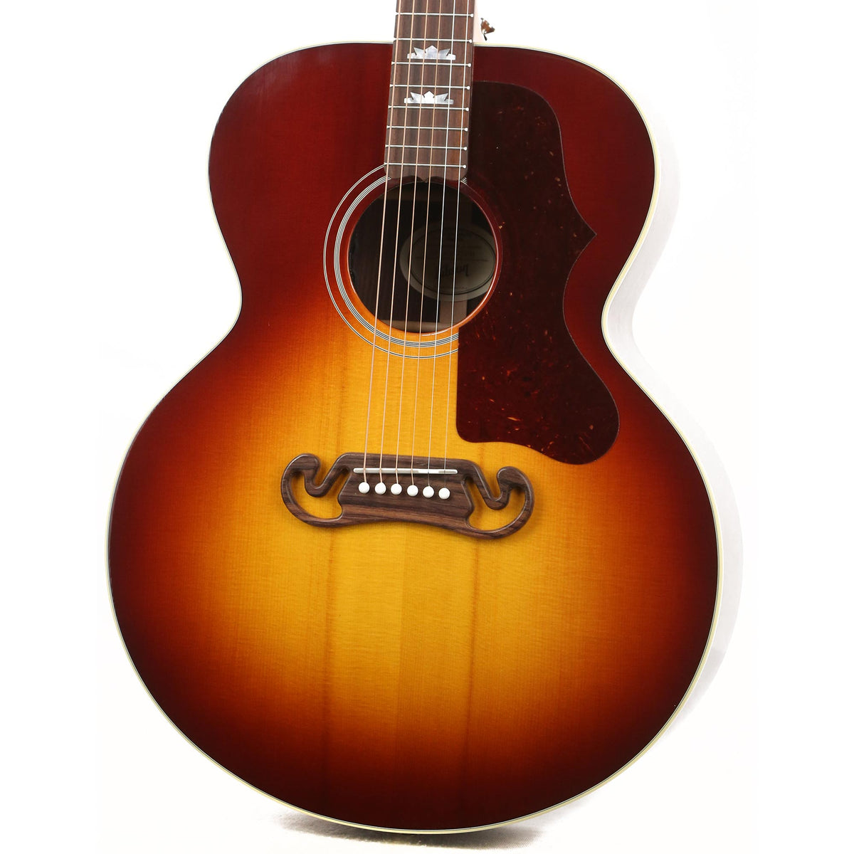 Gibson SJ-200 Studio Acoustic-Electric Rosewood Burst — 6