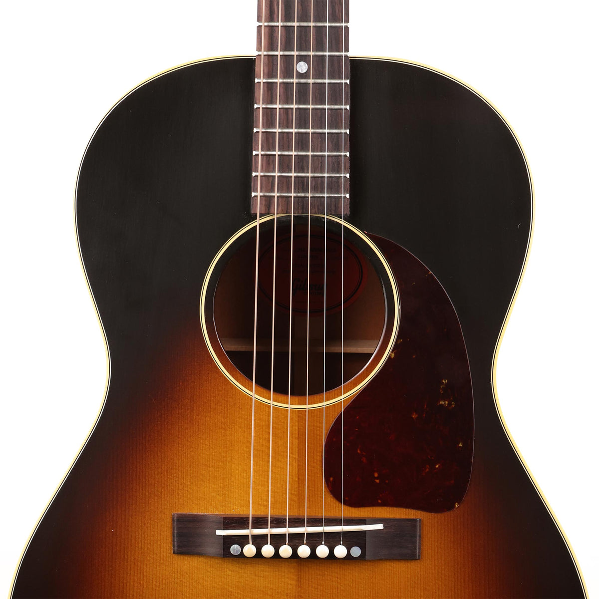 Gibson 1942 Banner LG-2 Vintage Sunburst — 6