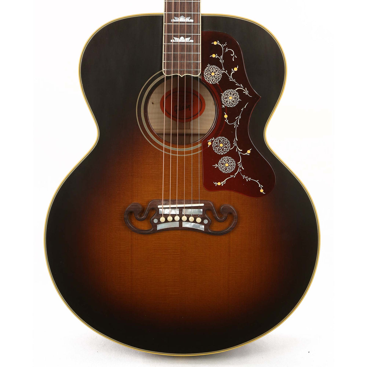 Gibson 1957 SJ-200 Vintage Sunburst — 1