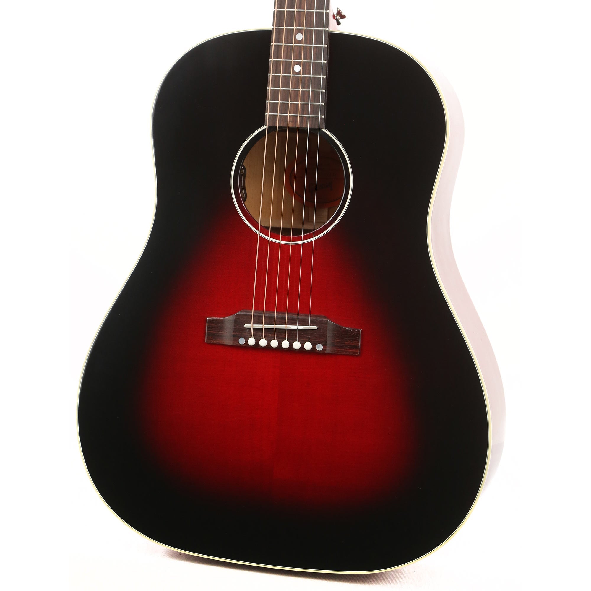 Gibson Slash J-45 Vermillion Burst | The Music Zoo