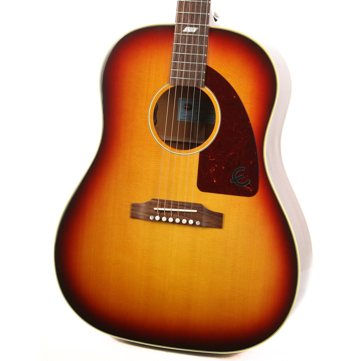 Epiphone USA Texan Acoustic-Electric Vintage Sunburst — 6