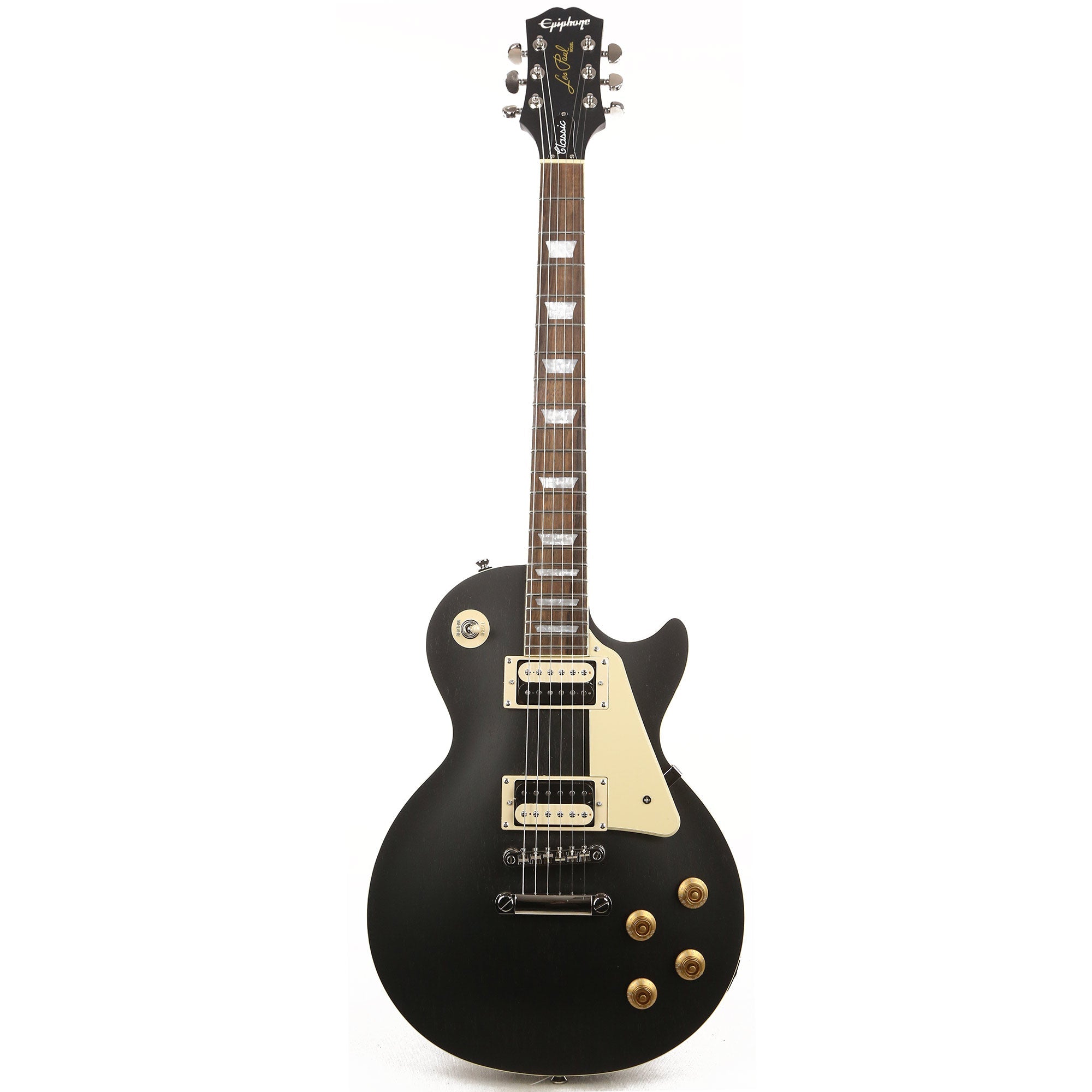Epiphone Les Paul Classic Worn Ebony | The Music Zoo