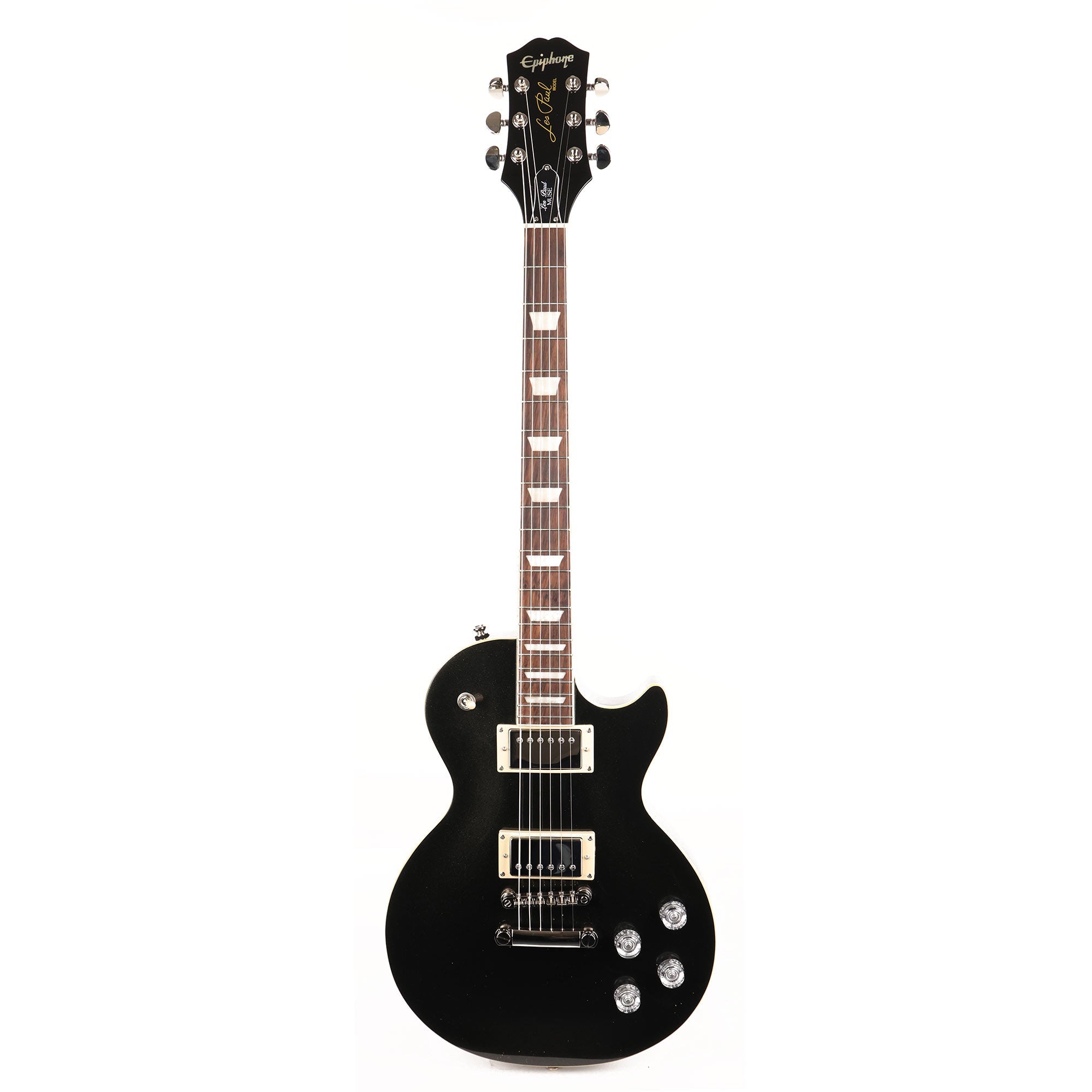 Epiphone Les Paul Muse Jet Black Metallic | The Music Zoo