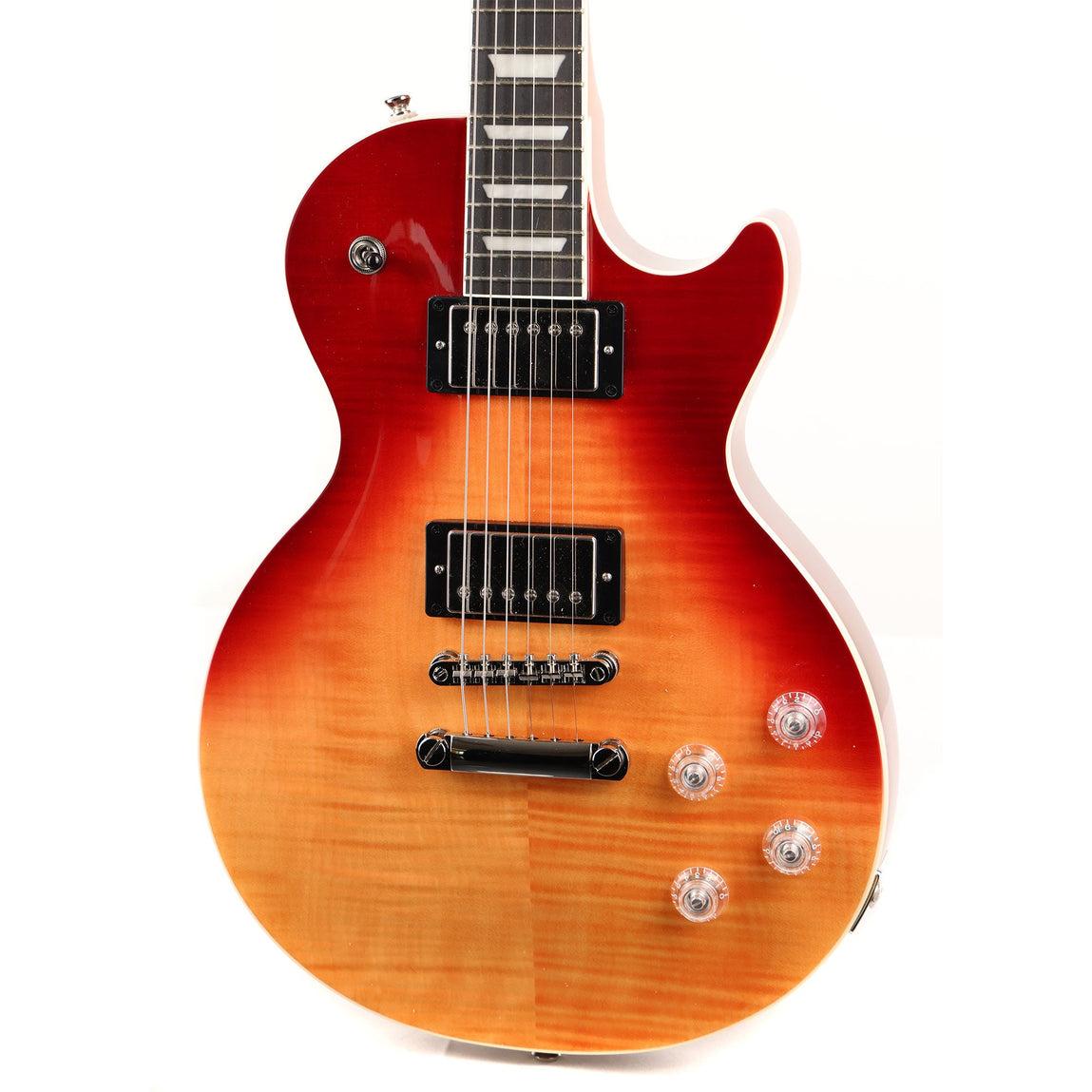 Epiphone Les Paul Modern Figured Magma Orange Fade Used | The