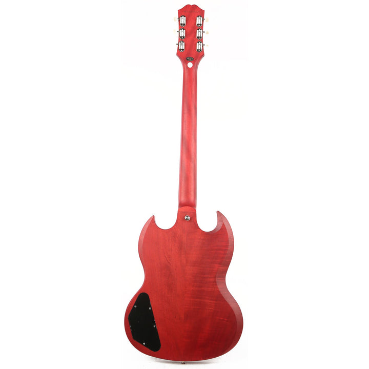 Epiphone SG Classic Worn P-90s Worn Cherry