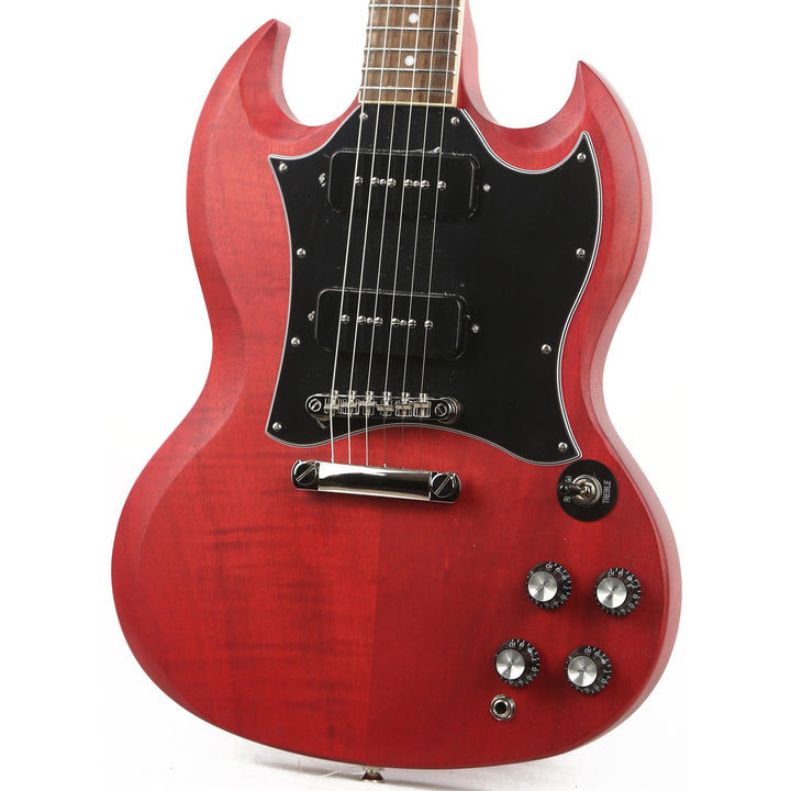 Epiphone SG Classic Worn P-90s Worn Cherry