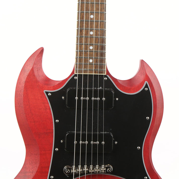 Epiphone SG Classic Worn P-90s Worn Cherry