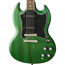 Epiphone SG Classic Worn P-90s Worn Inverness Green