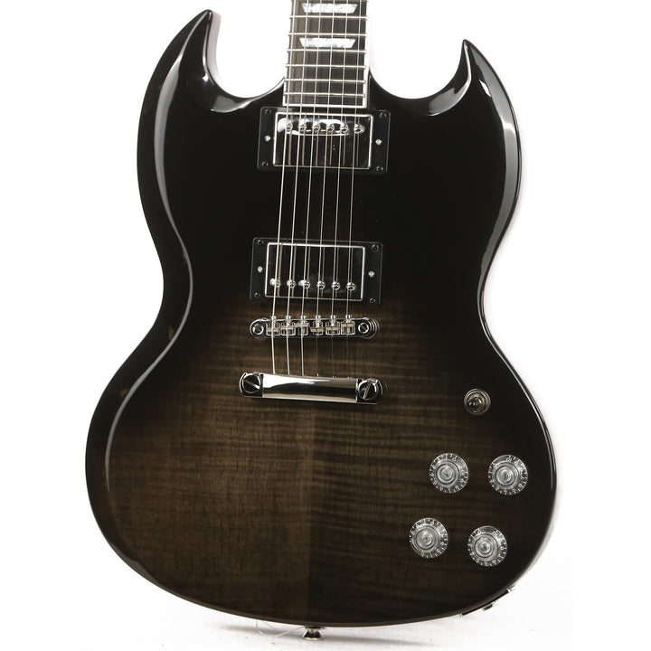 Epiphone SG Modern Figured Trans Black Fade