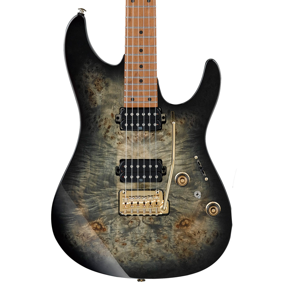 Ibanez AZ Premium Charcoal Black Burst | The Music Zoo