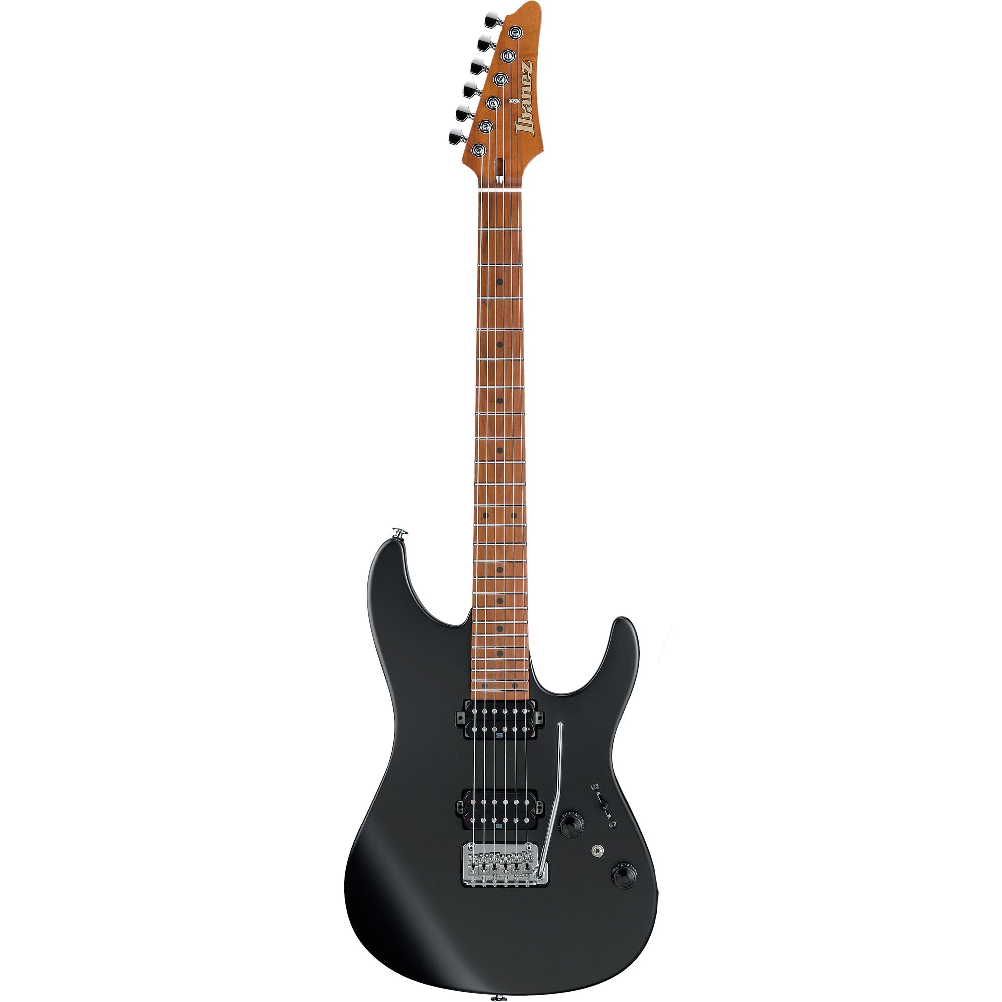 Ibanez AZ Prestige Black Flat | The Music Zoo