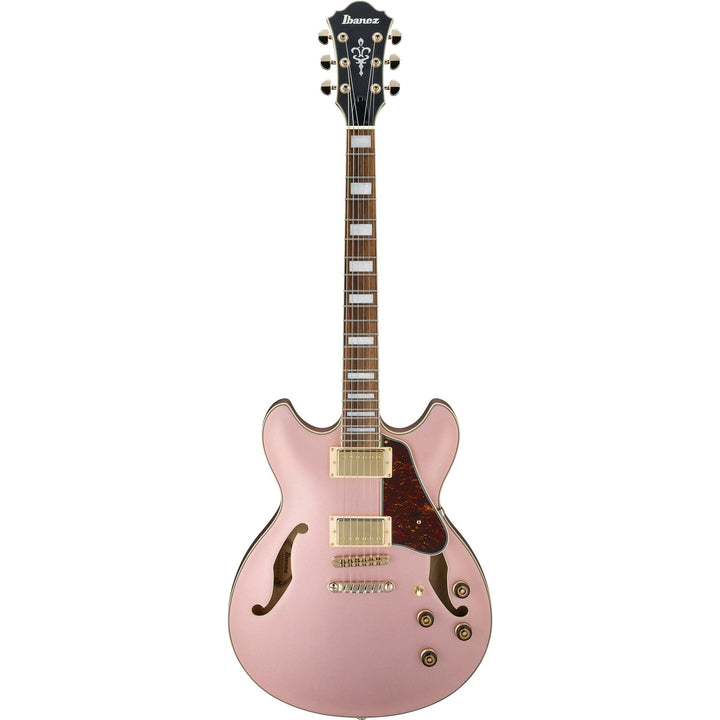 Ibanez AS Artcore Hollowbody Rose Gold Metallic Flat