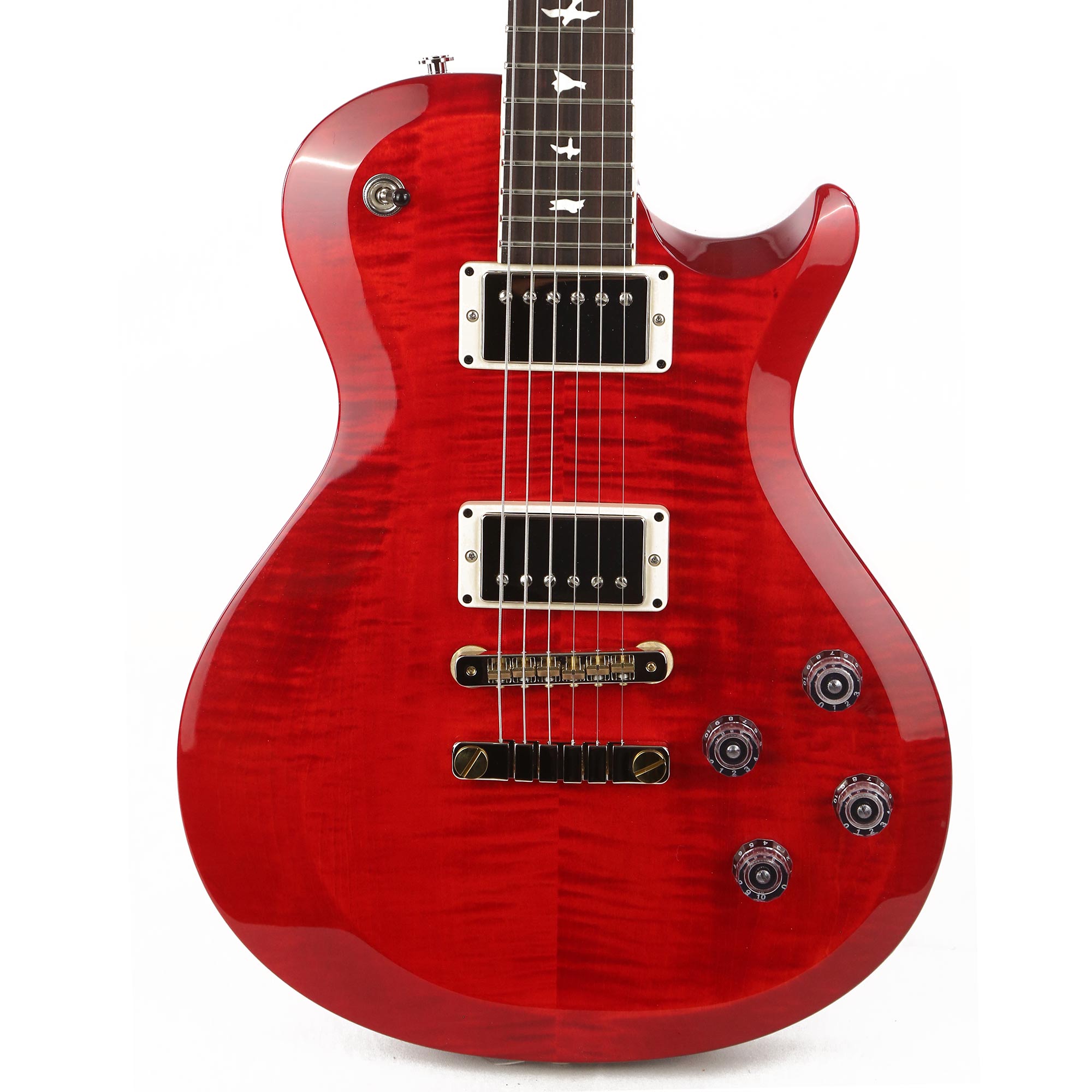 PRS S2 Singlecut McCarty 594 Scarlet Red | The Music Zoo