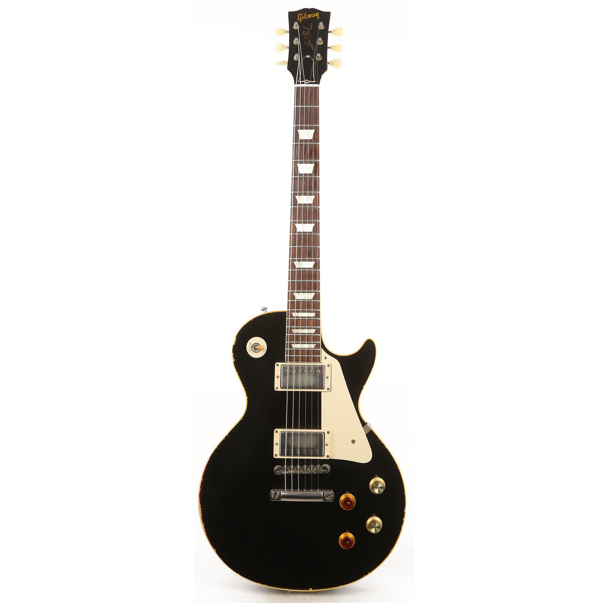 Gibson Custom Shop Collectors Choice #34 Blackburst 1960 Les Paul Ebony Over Washed Cherry 2015 — 2