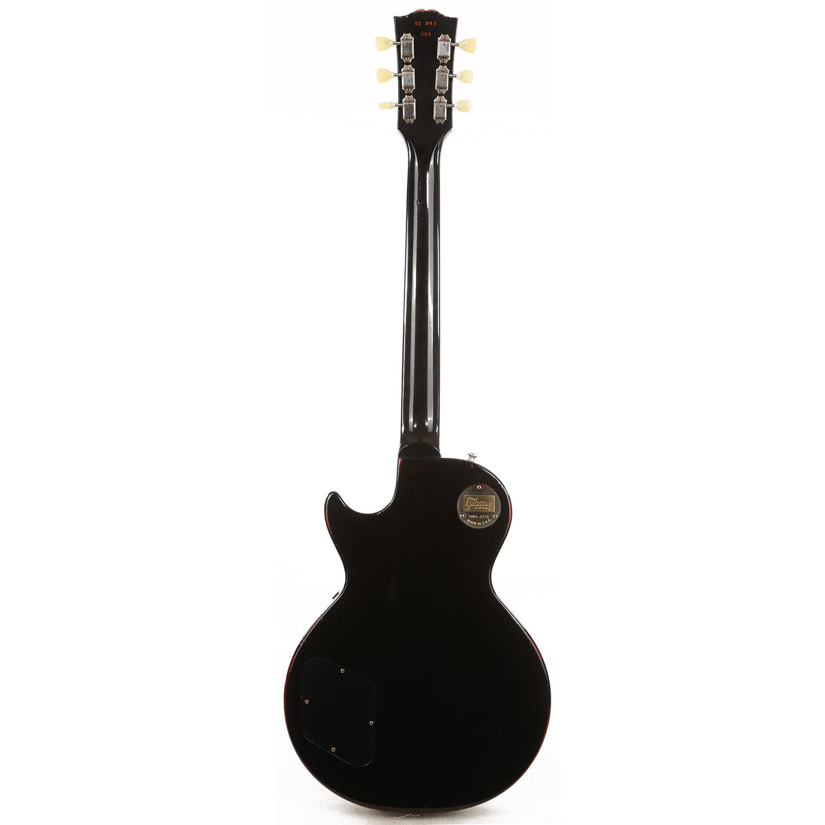 Gibson Custom Shop Collectors Choice #34 Blackburst 1960 Les Paul Ebony Over Washed Cherry 2015 — 3