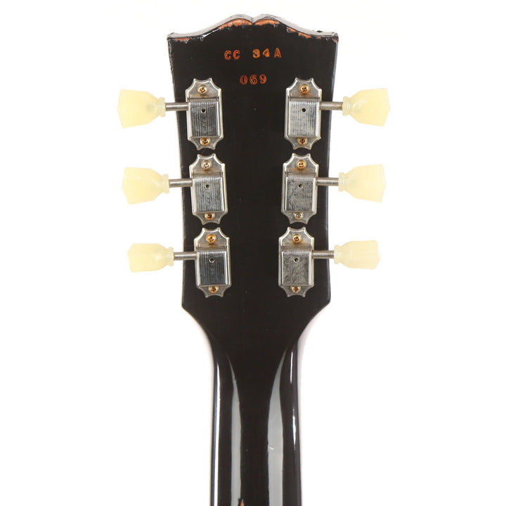 Gibson Custom Shop Collectors Choice #34 Blackburst 1960 Les Paul Ebony Over Washed Cherry 2015