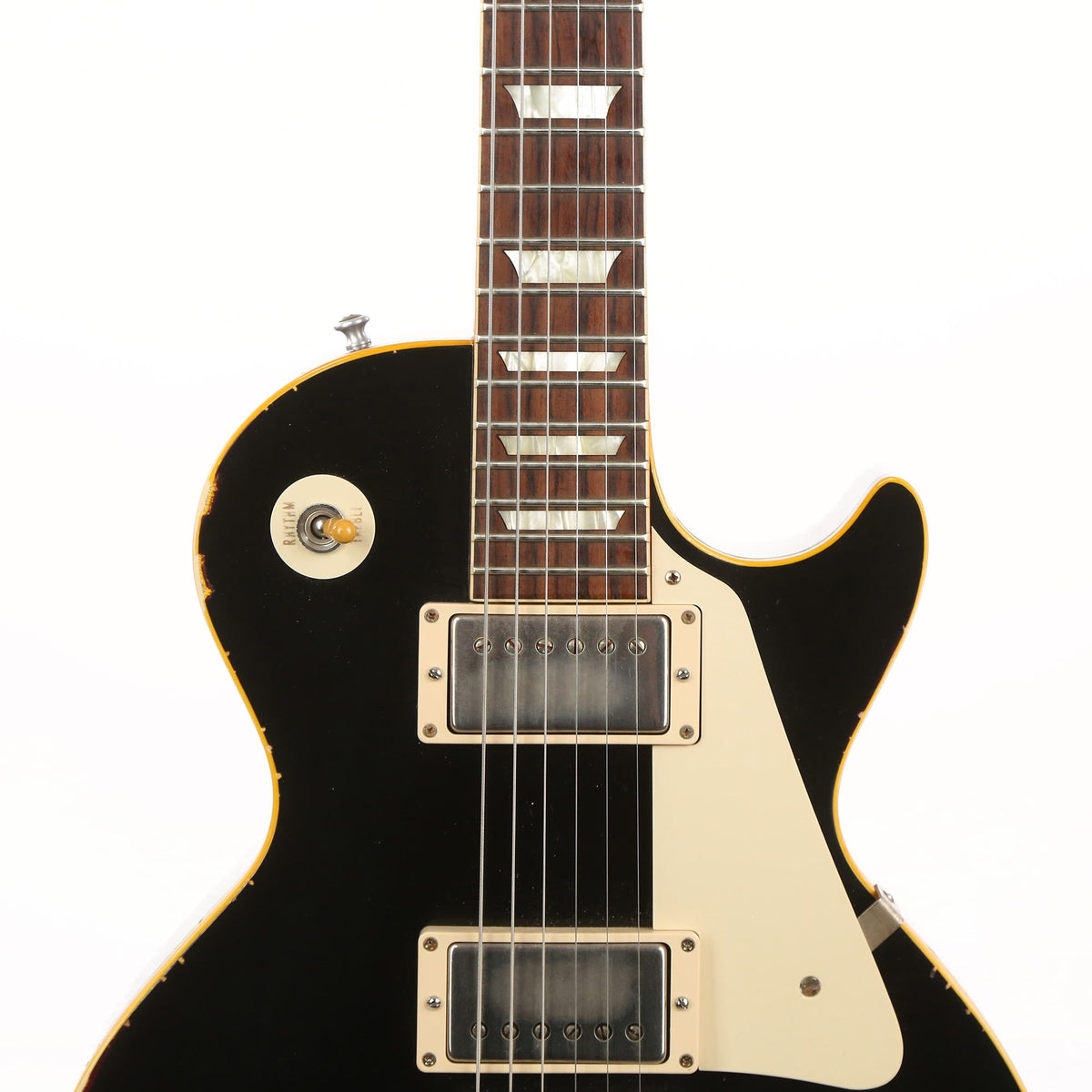 Gibson Custom Shop Collectors Choice #34 Blackburst 1960 Les Paul Ebony Over Washed Cherry 2015 — 7
