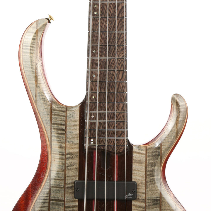 Ibanez BTB Premium 5-String Electric Bass Black Ice Low Gloss