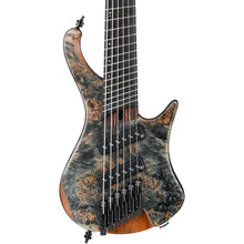 Ibanez EHB Ergonomic Headless Bass 6-String Multi Scale Black Ice Flat