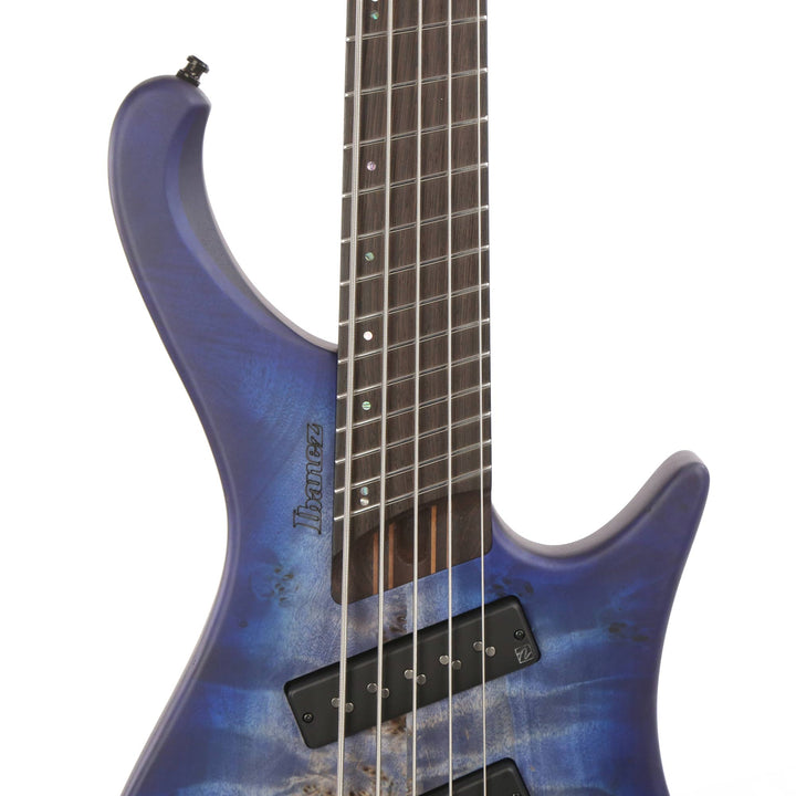 Ibanez EHB Ergonomic Headless Bass 5-String  Multi Scale Pacific Blue Burst Flat
