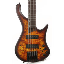 Ibanez EHB Ergonomic Headless Bass 5-String Dragon Eye Burst Flat Used