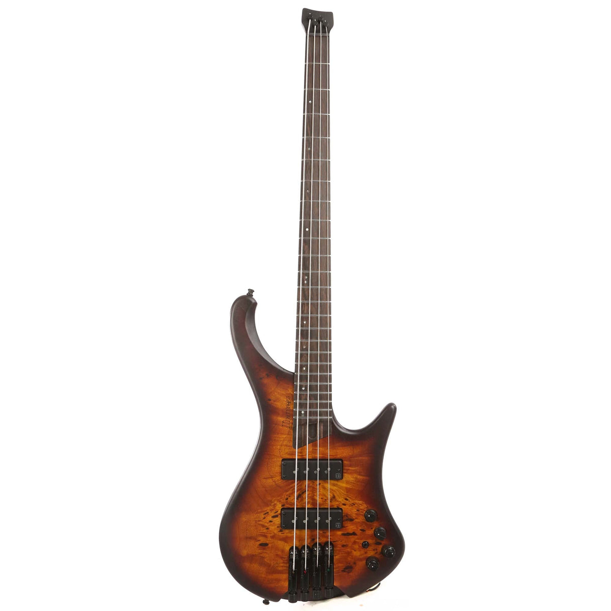 Ibanez EHB Ergonomic Headless Bass Dragon Eye Burst Flat — 2