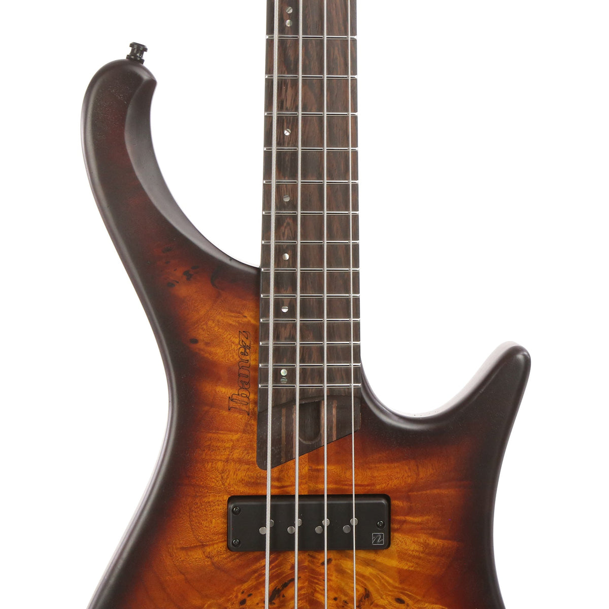 Ibanez EHB Ergonomic Headless Bass Dragon Eye Burst Flat — 5