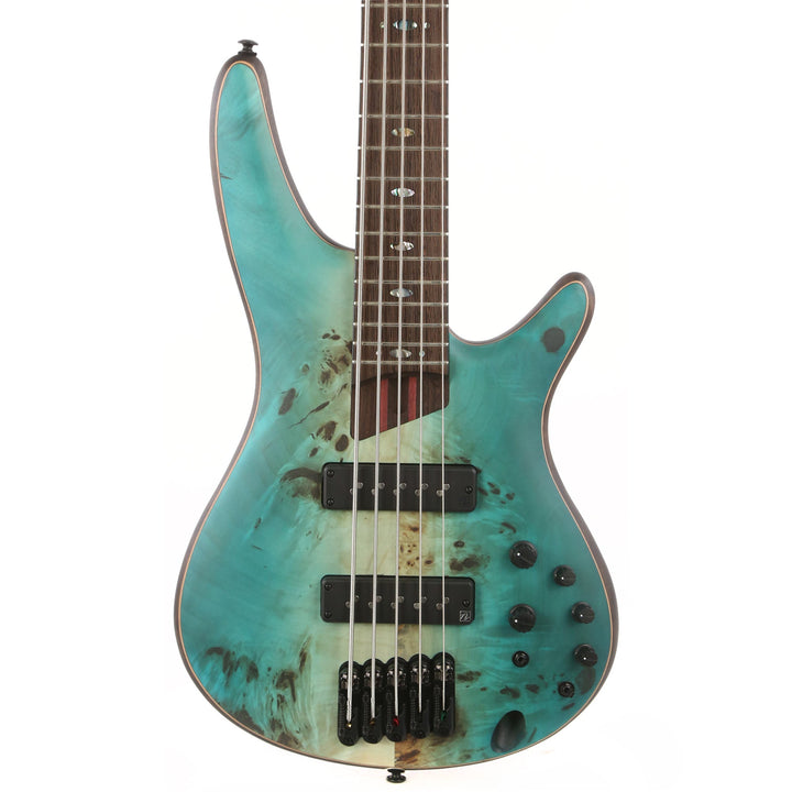 Ibanez SR Premium 5-String Electric Bass Caribbean Shoreline Flat