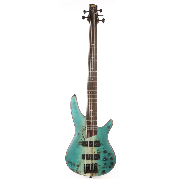 Ibanez SR Premium 5-String Electric Bass Caribbean Shoreline Flat