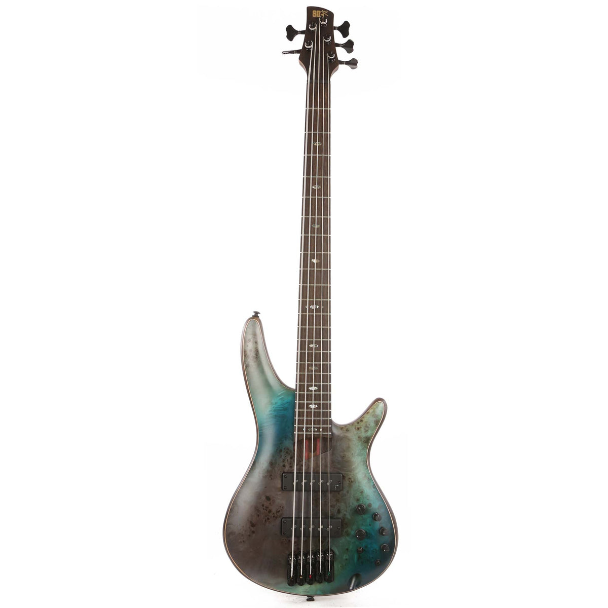 Ibanez SR Premium 5-String Electric Bass Tropical Seafloor Flat — 2