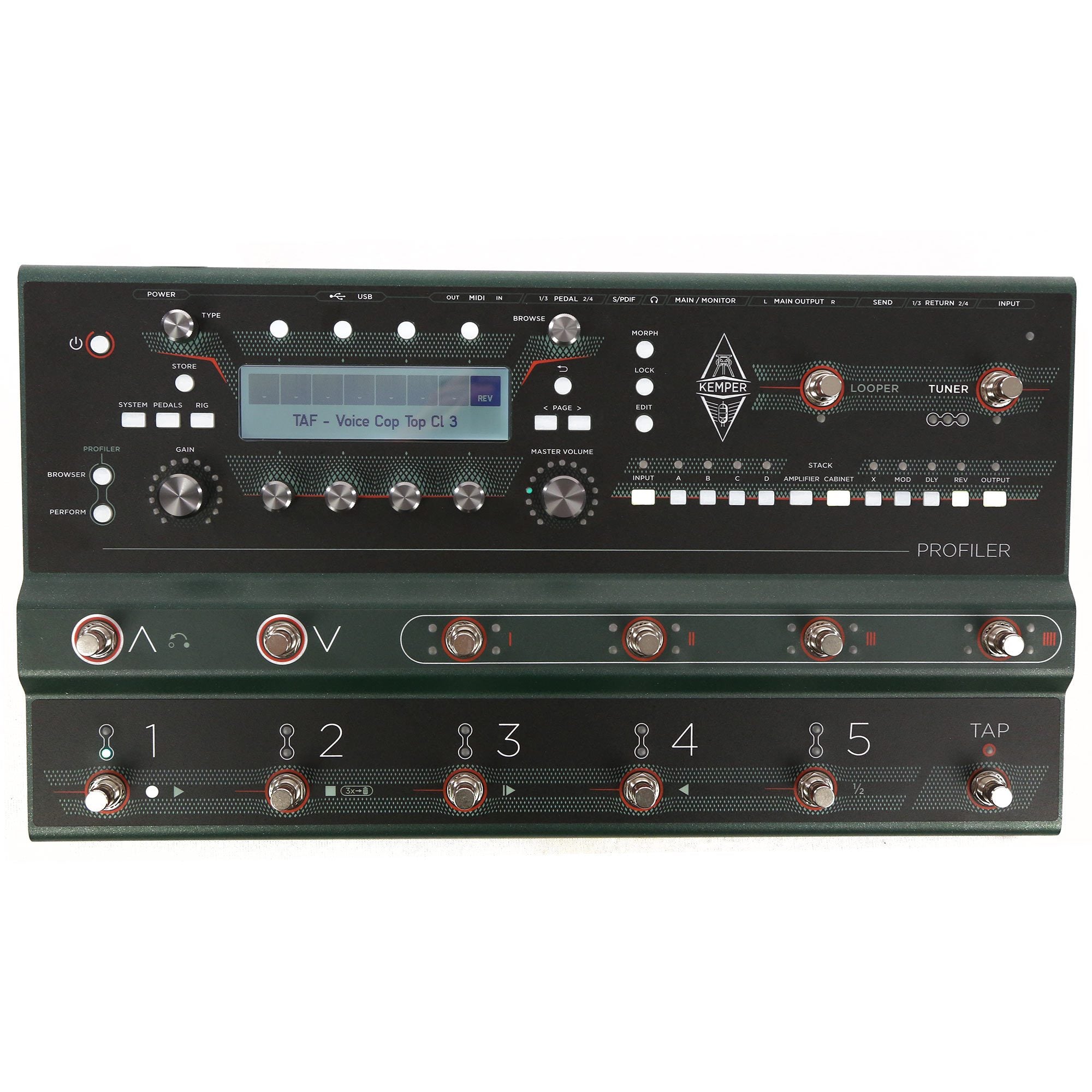ギター Kemper ProfilingAmplifier PROFILER STAGE Kemper Profiler Stage Floorboard Modeler | The Music Zoo