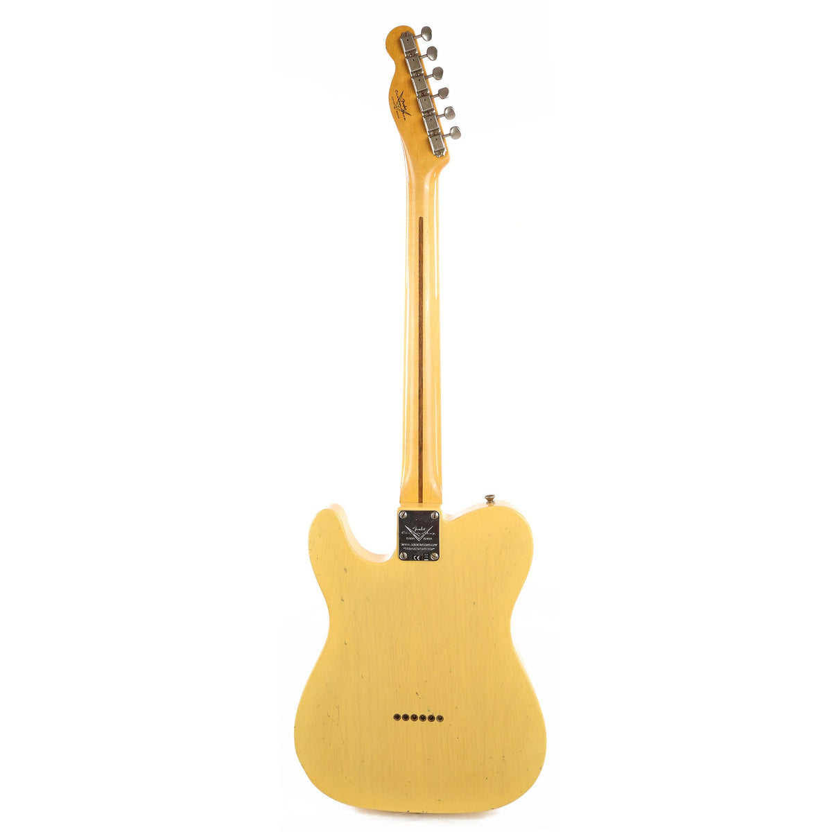 Fender Custom Shop 70th Anniversary Broadcaster Journeyman Relic Nocaster Blonde — 3