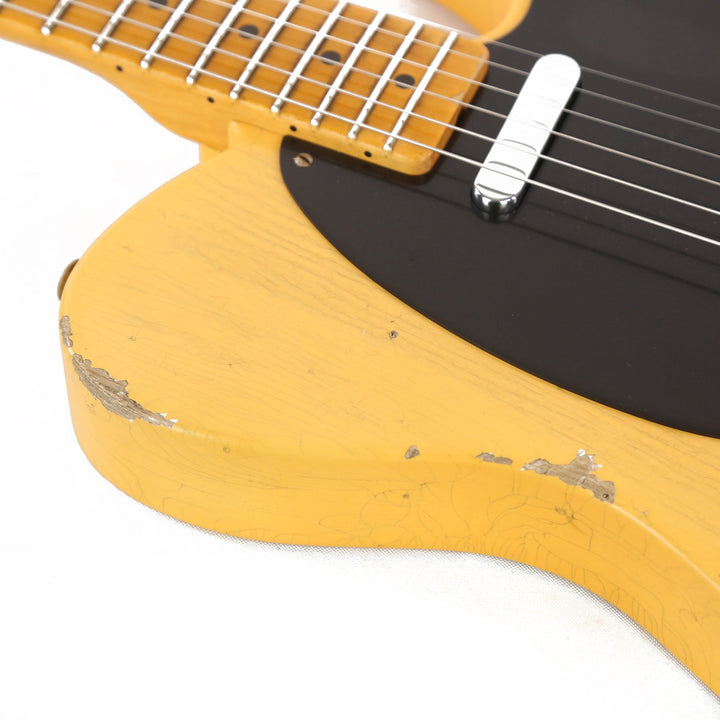 Fender Custom Shop 70th Anniversary Broadcaster Relic Aged Nocaster Blonde