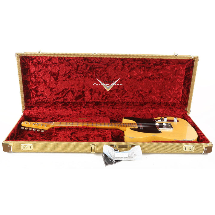 Fender Custom Shop 70th Anniversary Broadcaster Relic Aged Nocaster Blonde