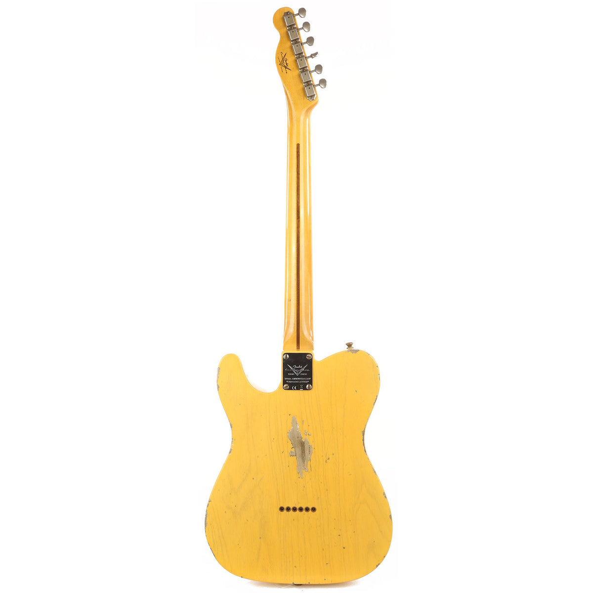Fender Custom Shop 70th Anniversary Broadcaster Relic Aged Nocaster Blonde — 3